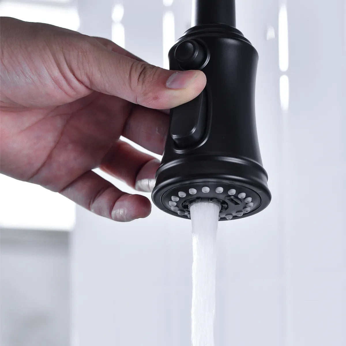Dual Handle Pull-Down Faucet