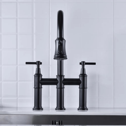 Dual Handle Pull-Down Faucet