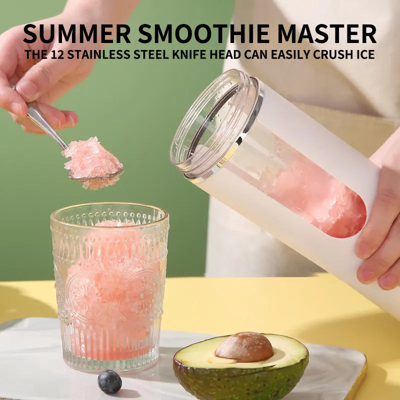 Portable Rechargeable Juice Blender (450ml)