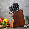 Seven-Piece Damascus Knife Set