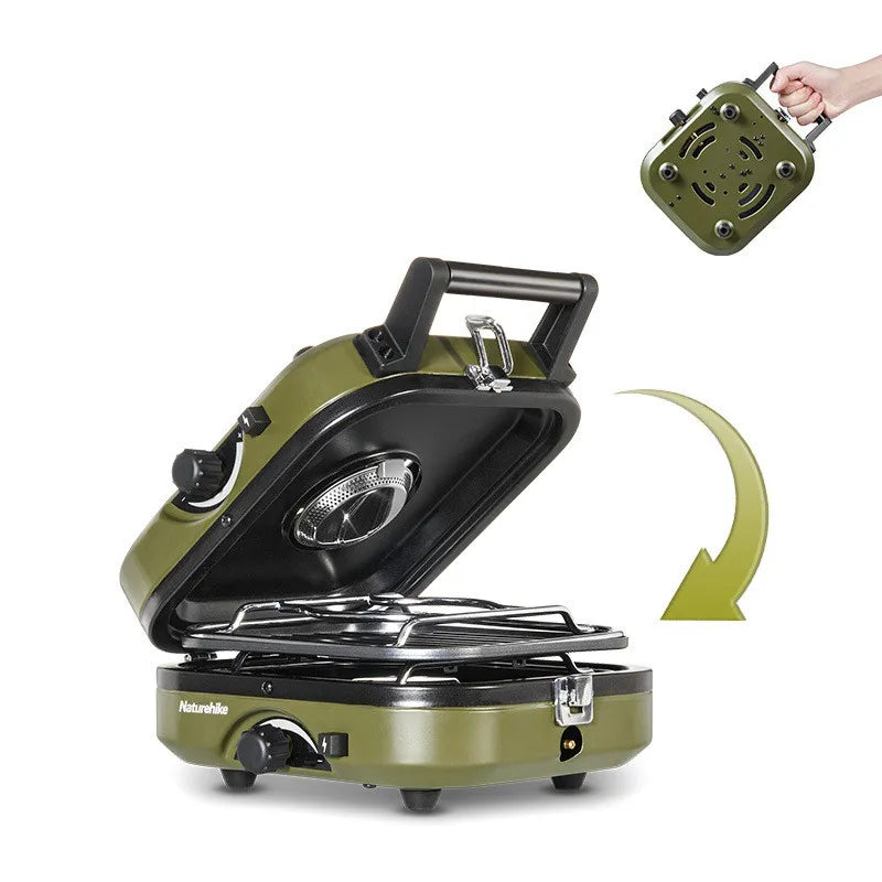 Double Fire Folding Gas Stove