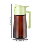 16oz / 470ml 2-in-1 Glass Oil Sprayer & Dispenser