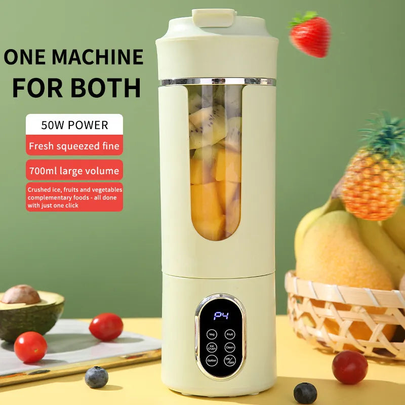 Portable Rechargeable Juice Blender (450ml)